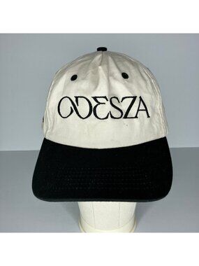 ODESZA Hat Snapback Baseball Cap Men's Adjustable Cream Black VIP